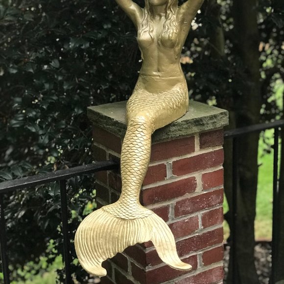 Midcentury Mermaid Sculpture - Picture 12 of 16